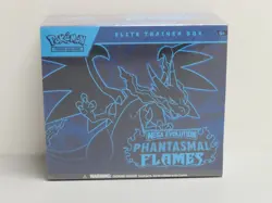 2025 Pokemon Mega Evolution Phantasmal Flames Sealed ETB Elite Trainer Box - Image 1