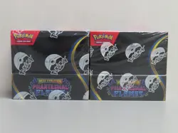 (2) Lot 2025 Pokemon Mega Evolution Phantasmal Flames Factory Sealed Booster Box - Image 1