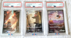 2023 Pokemon 151 Japanese Charmander, Charmeleon Charizard PSA 10 Sequential Set - Image 1