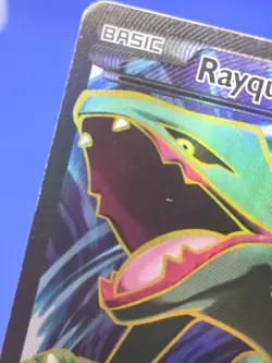 Pokemon XY Roaring Skies Rayquaza EX 104/108 Full Art Ultra Rare DMG/CREASED - Image 4