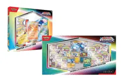 Pokemon Prismatic Evolutions Lucario Ex & Tyranitar Ex Premium Collection BUNDLE - Image 1