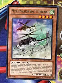 Yugioh Mech Phantom Beast Tetherwolf LTGY-EN022 Single - Image 1