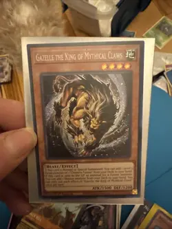 Yugioh! Gazelle the King of Mythical Claws - MP24-EN091 - Prismatic Secret Rare - Image 1