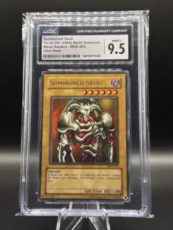 Summoned Skull Yu-Gi-Oh! (2002) Metal Raiders MRD-003 CGC 9.5 Mint+ - Image 1