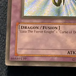 Yu-Gi-Oh! TCG Gaia the Dragon Champion LOB-125 Unlimited Secret Rare - Image 5