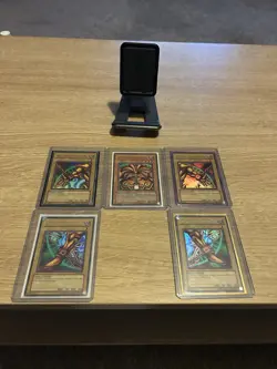 Exodia the Forbidden One Complete ORIGINAL LOB Set NM/LP Ultra Rare Yugioh - Image 1