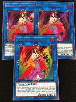 Yugioh Shiranui Skillsaga Supremacy SAST-EN054 1st ULTRA x3(NM) - Image 1