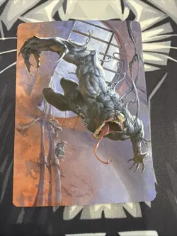 Venom Art Series Card 12/54 Evil Unleashed - Magic MTG Marvel's Spider-Man - Image 1