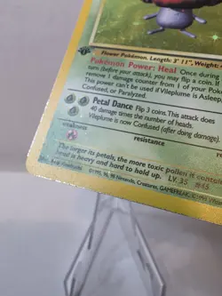 Pokemon TCG Vileplume Jungle Holo Card 15/64 1st Edition Rare - Image 4