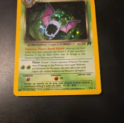 Dark Golbat - 7/82 - Pokemon Team Rocket Unlimited Holo Rare Card SWIRL - Image 3