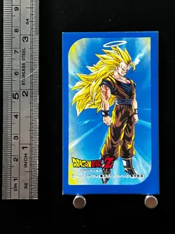 Son Goku Dragon Ball Kaku Menko Card Very Rare Japan Japanes Shueisha C - Image 2