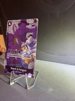 Shachi & Penguin (Winner Pack 2025 Vol. 4) - One Piece Promotion Cards (OP-PR) - Image 2