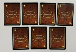 MTG Card Lot of 7 Cards Power Nine Foil Tokens Black Lotus Walk Sapphire HP AD91 - Image 2