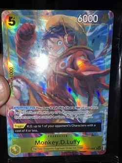 Monkey.D.Luffy (Illustration Box Vol.3) OP07-109 One Piece Promotion Cards Foil - Image 1
