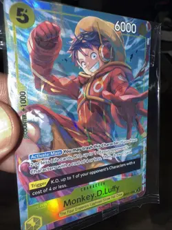 Monkey.D.Luffy (Illustration Box Vol.3) OP07-109 One Piece Promotion Cards Foil - Image 2