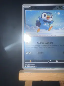Piplup 027/094 Me02: Phantasmal Flames Reverse Holo NM Pokemon TCG Card - Image 2