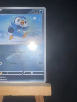 Piplup 027/094 Me02: Phantasmal Flames Reverse Holo NM Pokemon TCG Card - Image 3