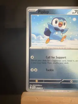 Piplup 027/094 Me02: Phantasmal Flames Reverse Holo NM Pokemon TCG Card - Image 5