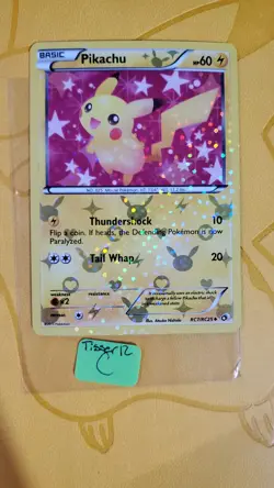 Pokemon Pikachu RC7/RC25 Legendary Treasures Radiant Collection Holo Card (C) - Image 1