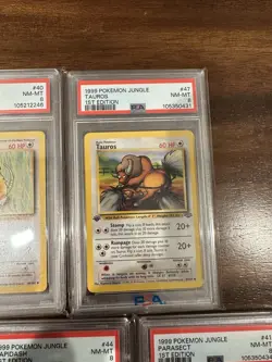 Pokemon 5 Card PSA 8 Lot - Image 3