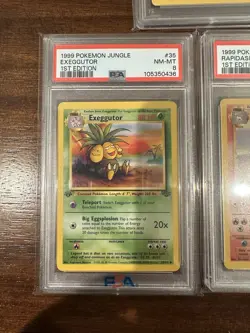 Pokemon 5 Card PSA 8 Lot - Image 4