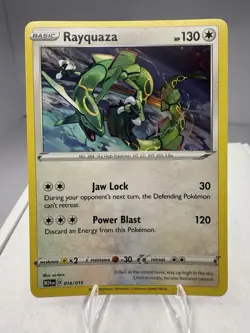 Rayquaza Promo McDonald's Promos 2024 #014/015 tcg Pokemon Card NM - Image 1