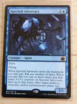 Spectral Adversary Magic Cards MTG NM-M Innistrad Midnight Hunt MYTHIC - Image 1
