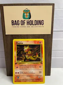 Magmar 1st Edition 39/62 - Fossil - Pokemon Card - LP - Image 1