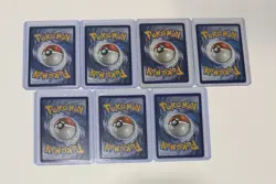 Pokemon Card TCG: Mixed 7 Card Binder Collection Lot - Image 2
