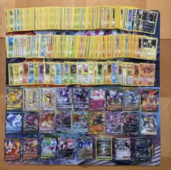 Vintage Pokemon Card Lot Holo Etc MP-Damaged Umbreon Sylveon Espeon 625+ - Image 1