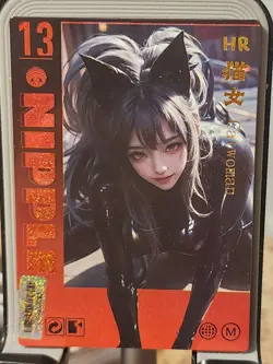 Mei Se Goddess Story Waifu HR-13 Spicy HR13 Card Catwoman Meise Anime Waifu - Image 1