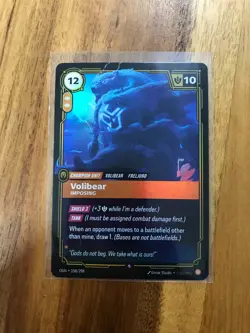 Riftbound Volibear Card 158/298 League of Legends TCG English QTY - Image 1