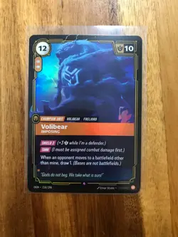 Riftbound Volibear Card 158/298 League of Legends TCG English QTY - Image 3