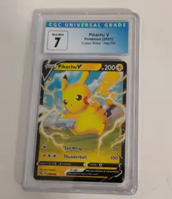 Pikachu V 086/264 Swsh08: Fusion Strike Holo for sale online - Image 1