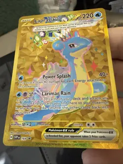 Lapras ex 164 Sv: Scarlet & Violet Promo Cards Holo LP NM T142 - Image 1