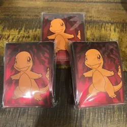 (3 PACK) Obsidian Flames Card Sleeves x65 ETB Pokemon Elite Trainer Box Sleeve - Image 1