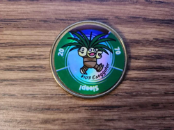 1999 Hasbro Pokemon Battling Coin Game #103 Nintendo Exeggutor - Image 1