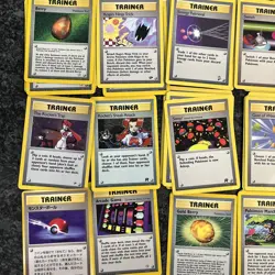 Huge Collection Bulk Lot of 100+ Pokemon Trainer Cards Vintage WOTC - Image 2
