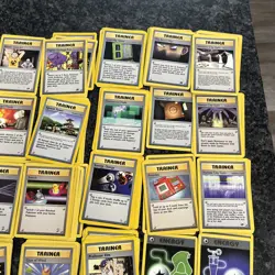 Huge Collection Bulk Lot of 100+ Pokemon Trainer Cards Vintage WOTC - Image 4