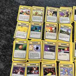 Huge Collection Bulk Lot of 100+ Pokemon Trainer Cards Vintage WOTC - Image 5