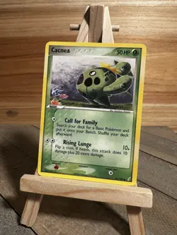 Pokemon Crystal Guardians Common Cacnea #47/100 Near Mint or Better - Image 1