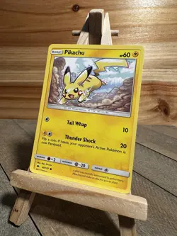 Pokemon SM - Burning Shadows Pikachu #40/147 Lightly played - Image 1