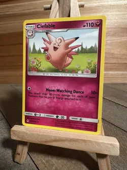 Pokemon SM - Unbroken Bonds Rare Clefable #133/214 Near Mint or Better - Image 1
