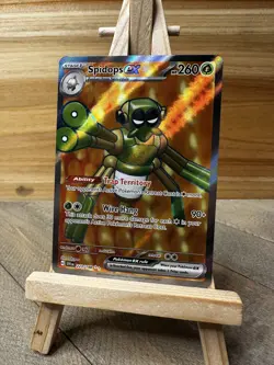 Pokemon SV01: Scarlet & Violet Base Set Holo,Full Art Spidops ex #223/198 NM - Image 1