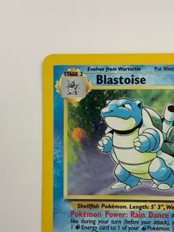 Pokemon Base Set, Blastoise, Rare, Holo, 2/130, 2nd Edition, LP-MP - Image 4