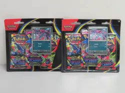 (2) Lot 2025 Pokemon Phantasmal Flames Sneasel 3 Pack Blister Factory Sealed - Image 1