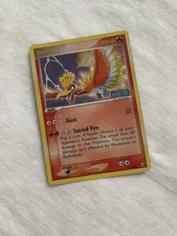 Pokemon Ho-Oh 27/115 Reverse Holo EX Unseen Forces - Image 1