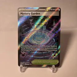 2025 Pokemon Mega Evolution MYSTERY GARDEN Full Art Trainer card no. 172/132 - Image 1
