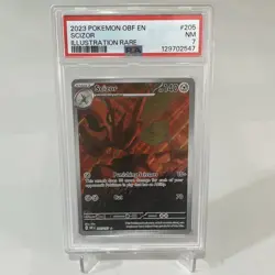 Lot of 4 PSA Graded Pokemon TCG Cards with Altaria Glaceon Scizor Groudon 7 8 9 - Image 5