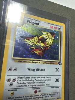 Pidgeot Jungle 8/64 Holo Rare Card Pokemon TCG - Image 2